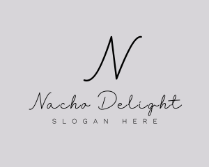 Professional Script Fashion Boutique logo design