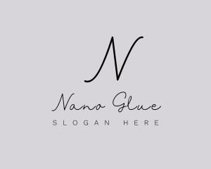 Professional Script Fashion Boutique logo design