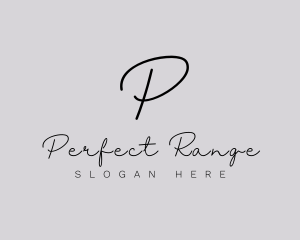 Professional Script Fashion Boutique logo design