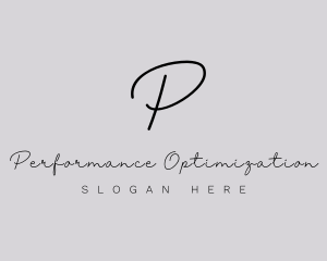 Professional Script Fashion Boutique logo design