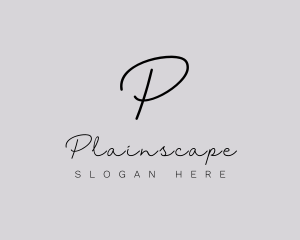 Professional Script Fashion Boutique logo design