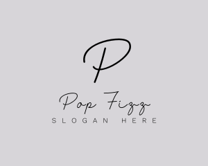 Professional Script Fashion Boutique logo design