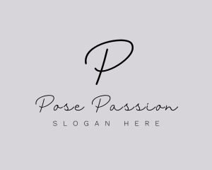 Professional Script Fashion Boutique logo design