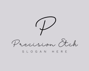 Professional Script Fashion Boutique logo design