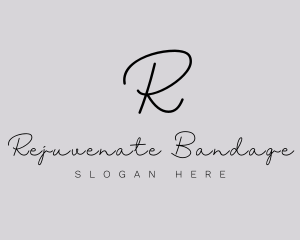 Professional Script Fashion Boutique logo design