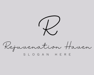 Professional Script Fashion Boutique logo design