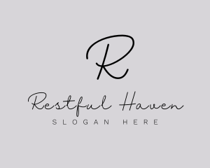 Professional Script Fashion Boutique logo design