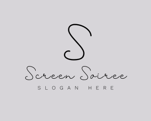 Professional Script Fashion Boutique logo design