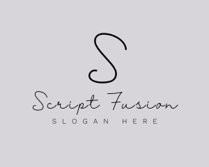 Professional Script Fashion Boutique logo