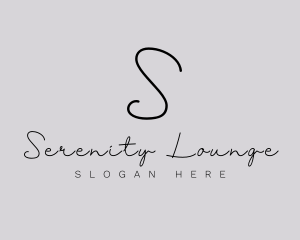 Professional Script Fashion Boutique logo design