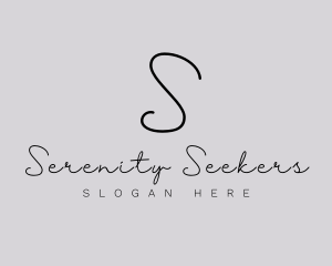 Professional Script Fashion Boutique logo design