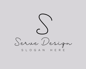 Professional Script Fashion Boutique logo design