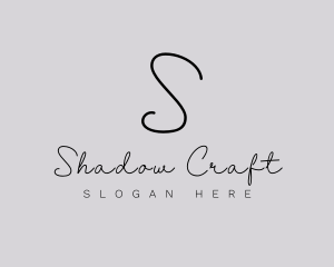 Professional Script Fashion Boutique logo design