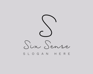 Professional Script Fashion Boutique logo design