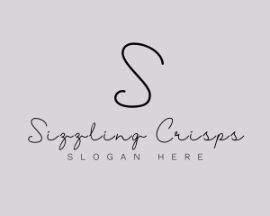 Professional Script Fashion Boutique logo design