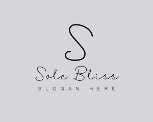 Professional Script Fashion Boutique logo design