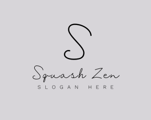 Professional Script Fashion Boutique logo design