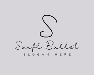 Professional Script Fashion Boutique logo design