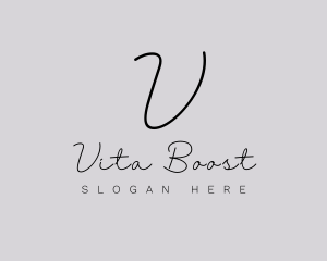 Professional Script Fashion Boutique logo design