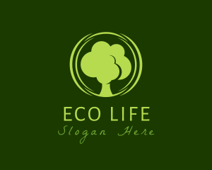 Nature Tree Forest logo design