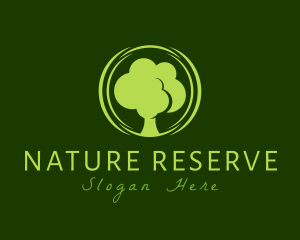 Nature Tree Forest logo design