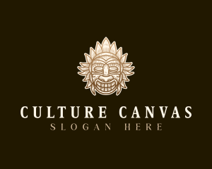 Maori Cultural Mask logo