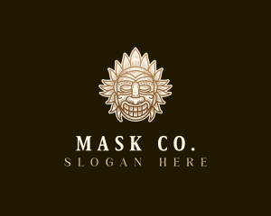 Maori Cultural Mask logo