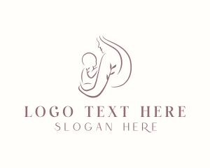 Floral Baby Maternity  Logo