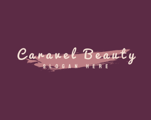 Beauty Watercolor Cosmetics logo design