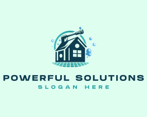 Tile Power Washer logo design