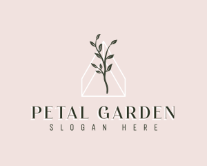 Elegant Plant Garden logo design