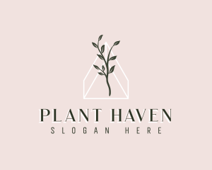 Elegant Plant Garden logo design