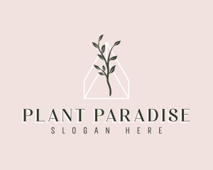 Elegant Plant Garden logo design