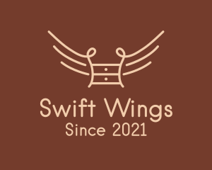 Winged Drawer Furniture logo design