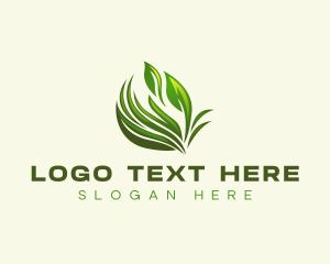 Grass Gardening Landscape logo