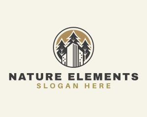 Nature Condominium Building logo design