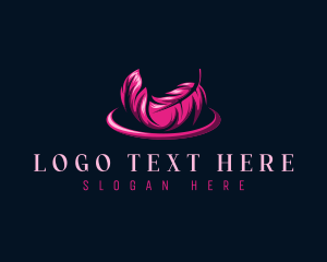 Feather Author Quill logo