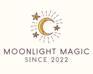 Crescent Moon Star Astrology logo