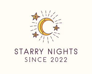 Crescent Moon Star Astrology logo