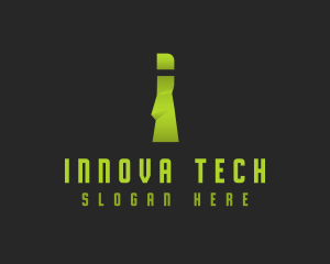 Tech Company Letter I logo design