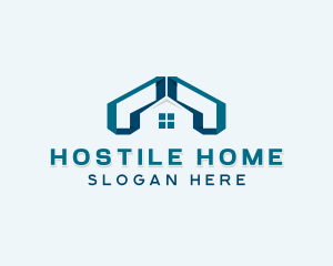 Roofing Home Repair logo design