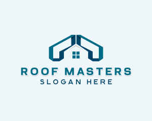 Roofing Home Repair logo design