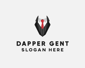 Fashionable Suit Tie logo design