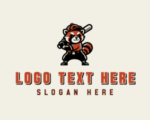 Red Panda Baseball League logo