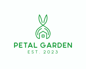 Garden Scissors House logo design