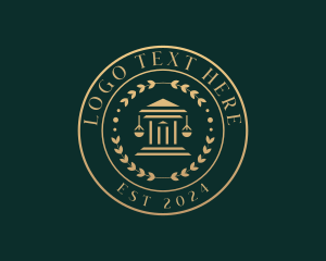 Legal Attorney Courthouse logo