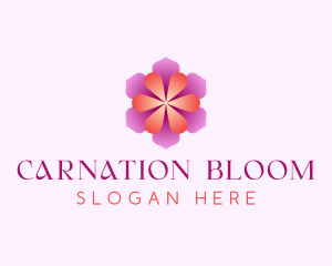 Wellness Floral Flower logo design