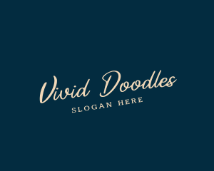 Professional Cursive Business logo design