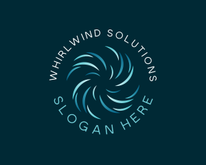 Wind Cooling Fan logo design