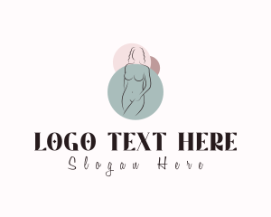 Nude Woman Beautiful logo